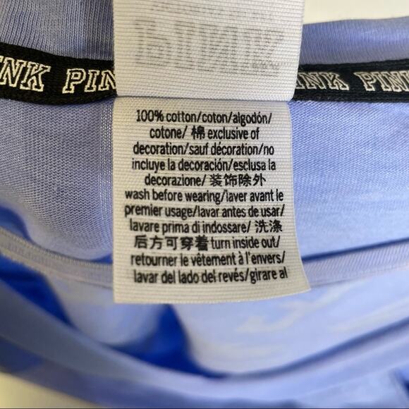PINK Victoria Secret long sleeve tee size Large - Picture 12 of 14
